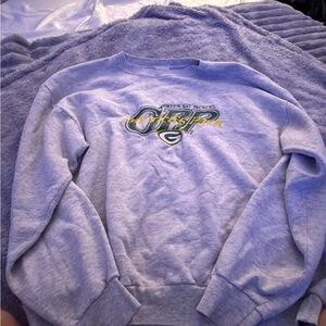 Gray Green Bay Packers Sweater